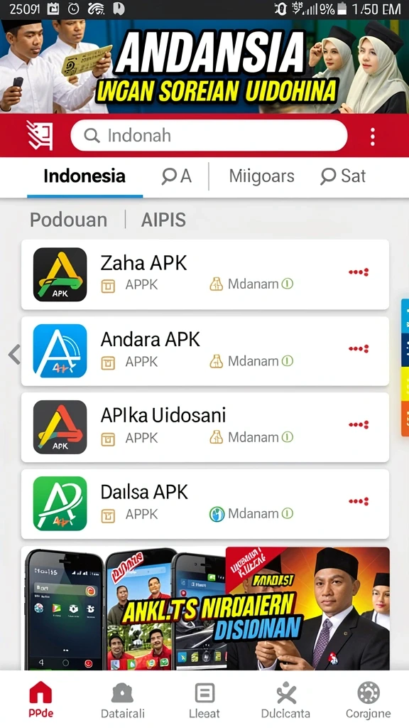 2757 - Menampilkan berbagai mode permainan yang tersedia.