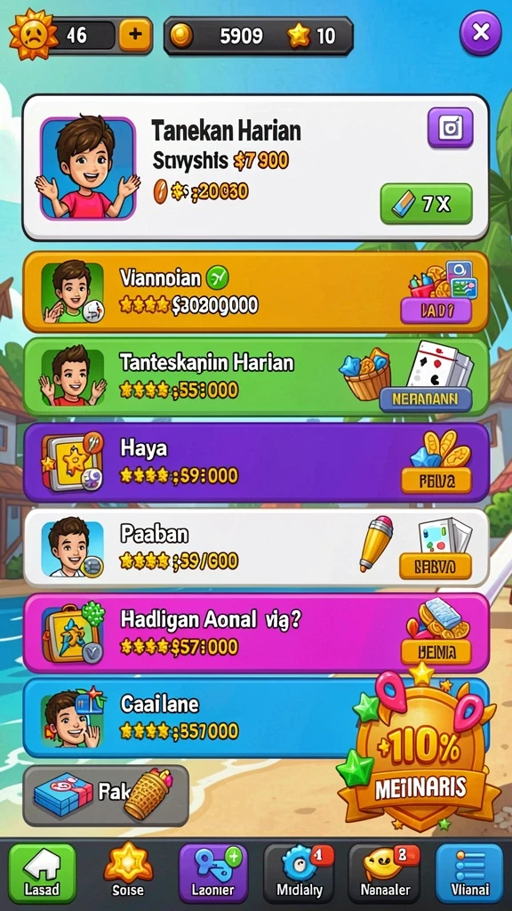 brojp - Tampilan awal aplikasi yang mengesankan.