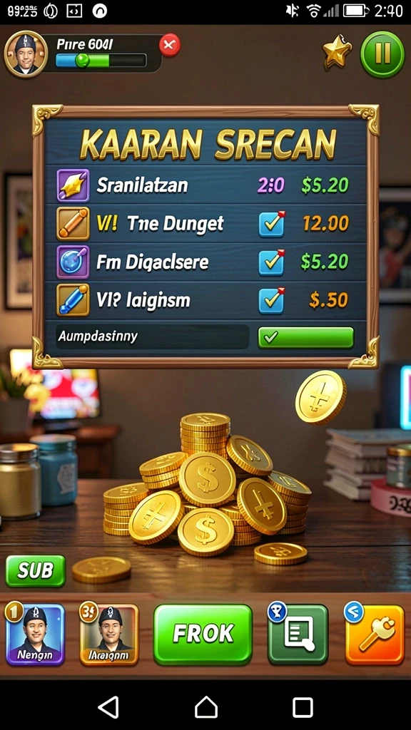 galaxy77 - Tampilan awal game yang memikat.