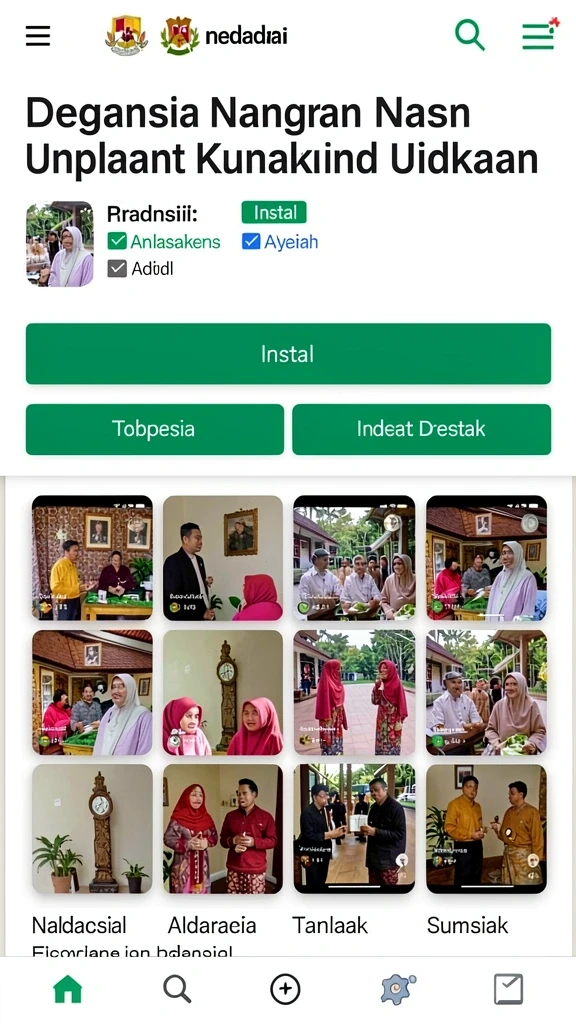 idrking - Tampilan antarmuka yang menarik dan user-friendly.