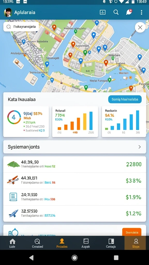 sky77 - Antarmuka aplikasi yang ramah pengguna.