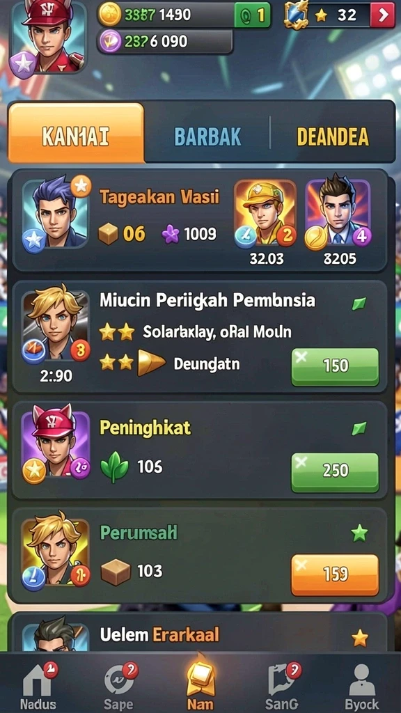 sky99 - Tampilan awal permainan dengan tema yang menarik.